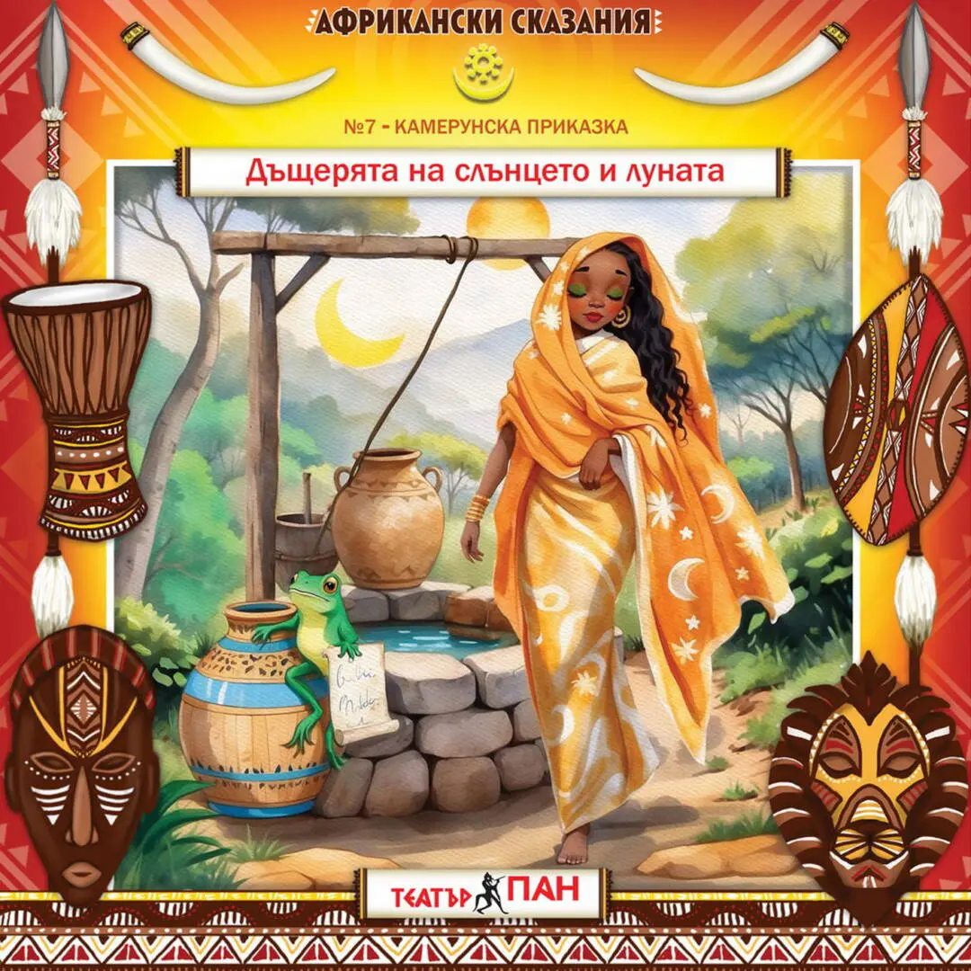 "Африкански сказания" №7- „Дъщерята на Слънцето и Луната”